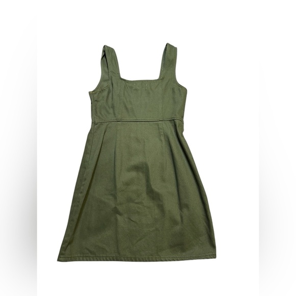 Urban Outfitters Green Denim Dress - Picture 3 of 4